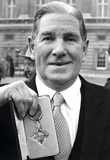J. B. G Thomas (Bryn) former Western Mail Sports Editor - pictured March 1984 after
