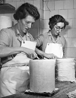 Dairy Prints: J. D. Goodwin cheesemakers at Ash House, Brindley, near Nantwich