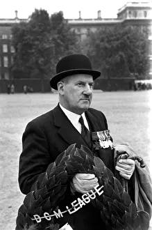 Bravery Prints: J. P. Huffam, V. C. October 1952 C4750-003 Local Caption Decorated War Veteran