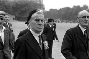 Bravery Prints: J. Young. V. C. October 1952 C4750-001 Local Caption Decorated War Veteran