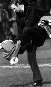 Jack Charlton - in his new role as Manager of Middlesbrough FC April 1974
