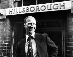 Images Dated 10th October 1977: Jack Charlton Sheffield Wednesday Football Manager 1977-1983