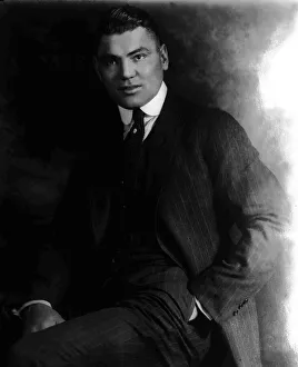 Jack Dempsey (1895 - 1983) US boxer, known as the Manassa Mauler