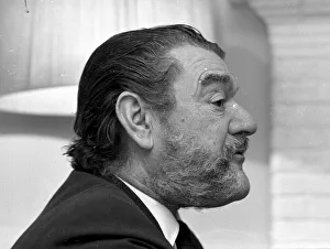 Moustaches Prints: Jack Hawkins being interviewed by Donald Zec at Westmead Lodge, Westmead