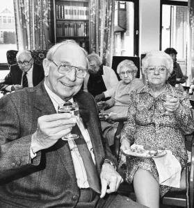Jack Jones launched Coventry Housing Week by opening a new block of shelters flats for