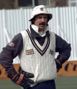 Jack Russell facing cameras before todays match at Bristol after causing controversy