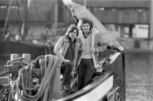 Jack Wild and Mark Lester, who were the stars of the 1968 musical film Oliver