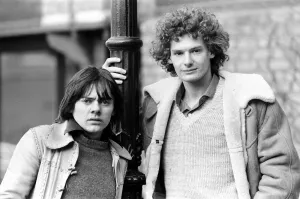Jack Wild and Mark Lester, who were the stars of the 1968 musical film Oliver