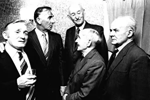 Jackie Milburn officially opened the flats for the elderly at Parkside Court