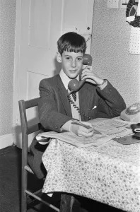 Jacob Rees- Mogg, aged 12. Picture shows a young Jacob Rees- Mogg