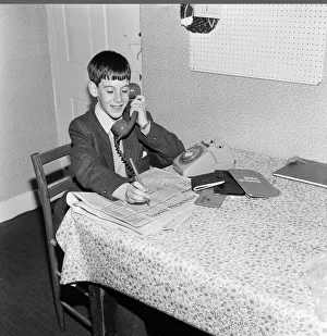 Jacob Rees- Mogg, aged 12. Picture shows a young Jacob Rees- Mogg