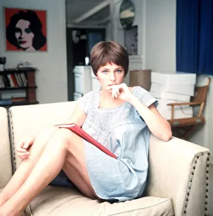 Jacqueline Bisset Actress at her beach home in Malibu California Dbase MSI