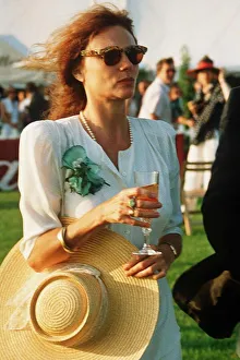 Jacqueline Bisset Actress at a polo match at Windsor Great Park