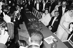 Jacqueline Kennedy, Princess Grace of Monaco and Prince Rainier at Spain