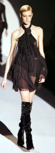 Jacquetta Wheeler 17 year old British Model February 1999 is pictured in the New
