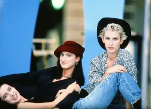 Jacquie O Sullivan, Keren Woodward and Sara Dallin of Bananarama. October 1988