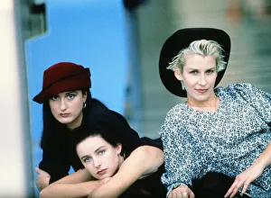 01088 Prints: Jacquie O Sullivan, Keren Woodward and Sara Dallin of Bananarama. October 1988