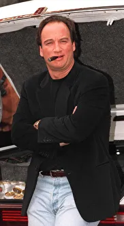 James Belushi American actor arrives for his London photocall