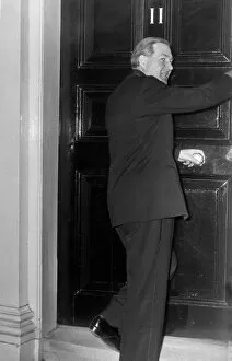 01415 Collection: James Callaghan going into 11 Downing Street, London - 19th April 1965