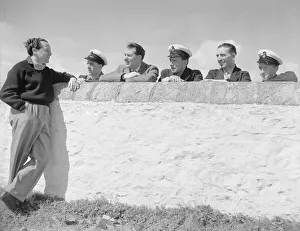 James Callaghan MP canvassing Flatholme Island May 1955