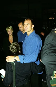 James Crossley July 98 Gladiator Hunter from the tv show gladiators arriving