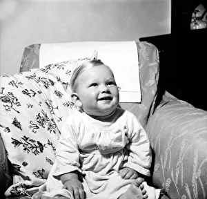 James Henry Luck (10 Months) of Saltfleetby (Lincs). Who escaped injury