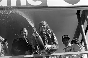 Spray Prints: James Hunt storms to a controversial win at the British Grand Prix
