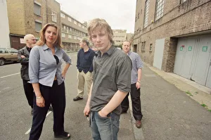 01188 Prints: Jamie Oliver, television chef pictured in London in June 1999
