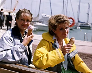 Jan Harvey actress from the BBC television series Howards Way A©Mirrorpix