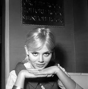 Jane Asher girlfriend of paul McCartney of the Beatles. 17th December 1963