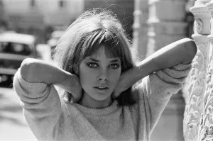 01248 Prints: Jane Birkin, English actress currently starring in Graham Greene play, Carving a Statue