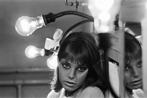 Productions Prints: Jane Birkin, English actress currently starring in Graham Greene play, Carving a Statue