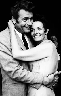 Jane Russell actress and new husband Roger Barrett actor and former university teacher