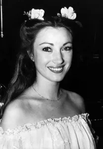 Jane Seymour actress at Royal Premiere of film The Four Feathers in which she starred