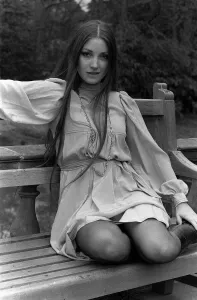 Jane Seymour April 1973 Actress Pictured at Pinewood Studios