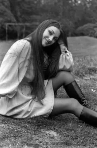Jane Seymour April 1973 Actress Pictured at Pinewood Studios