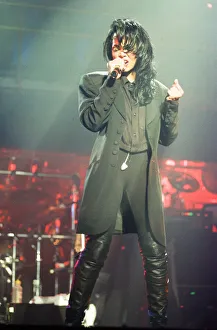 Janet Jackson performing on her Rhythm Nation World Tour at Wembley Arena