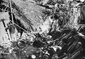 Homeless Collection: Japanese air raids in the battle for Malaya during the Second World War