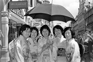 National Costume Prints: Japanese all womens group called The Daughters of Heaven