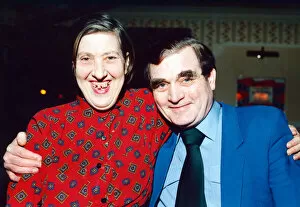 Images Dated 1st January 1992: Jarrow Elvis aka Joe Allen and his wife. 1992