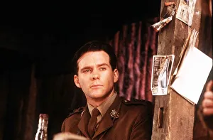 Theatres Prints: Jason Connery Actor In The Play A Journeys End