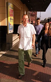 Jason Donovan May 1998 Actor Singer arriving at the Palace Theatre in Manchester where he