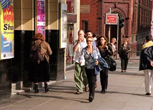 Jason Donovan May 1998 Actor Singer arriving at the Palace Theatre in Manchester where he