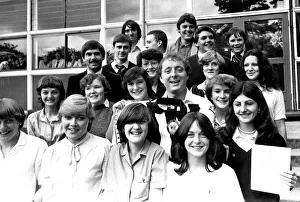 Pride Prints: Jasper Carrott made a surprise visit to Heathfield School in Gateshead to present Duke of