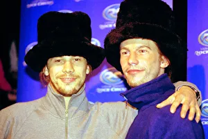 Jay Kay of Jamiroquai - 1999 meets his Wax Works at Madame Tuassuards