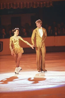 01366 Collection: Jayne Torvill and Christopher Dean, (Torvill and Dean) appearing in 1982