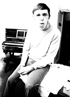 Jazz Drummer Buddy Rich before his appearance at Newcastles City Hall 14 / 11 / 70