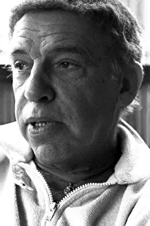 Jazz Drummer Buddy Rich during an interview at the Gosforth Park Hotel in Newcastle