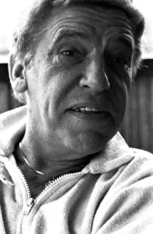 00482 Prints: Jazz Drummer Buddy Rich during an interview at the Gosforth Park Hotel in Newcastle