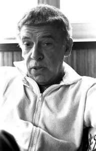 Jazz Drummer Buddy Rich during an interview at the Gosforth Park Hotel in Newcastle